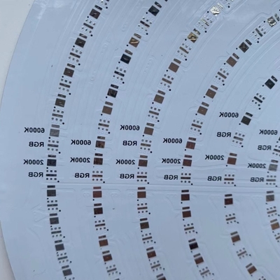 White Solder Mask Color Metal Core PCB Board OEM One Stop Service
