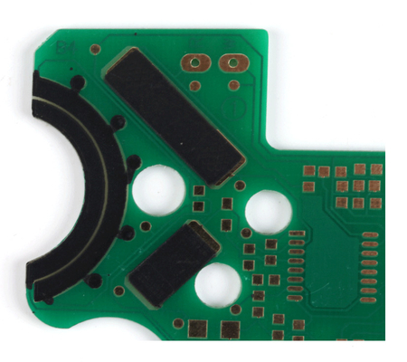 Custom 5oz Multilayer Printed Circuit Board , Thick Film Double Layer Pcb Assembly