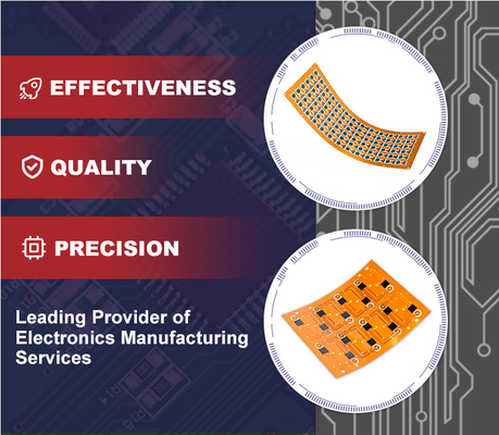 ISO Certified Supplier Rigid Flex PCB Rogers High Frequency PCB FPC For Camera