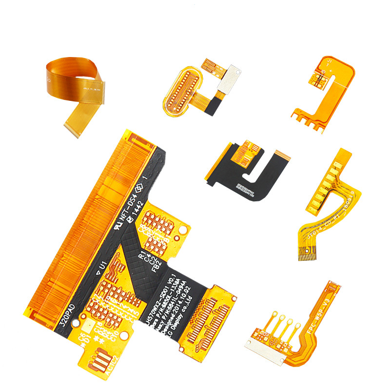 0.13mm 0.3mm FPC Soft Board LCD Cell Phone Screen Flexible PCB Assembly